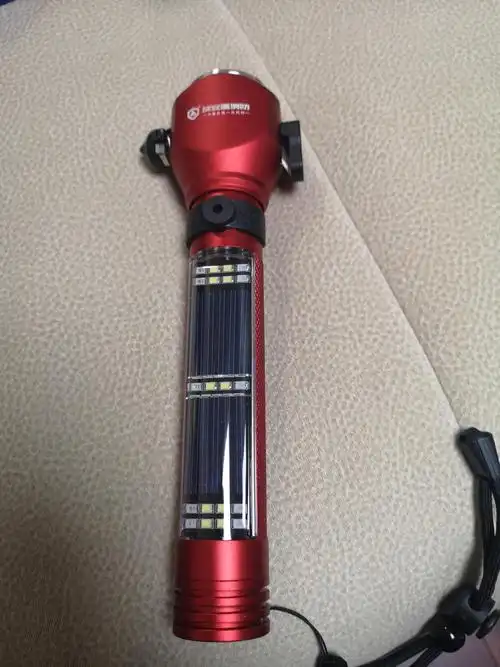 及安盾多功能应急手电-红色