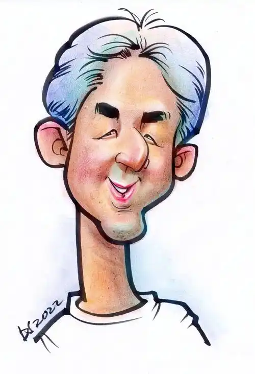 高清手绘肖像漫画似颜绘线稿