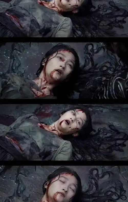 影关晓彤完美的演绎临死前的模样