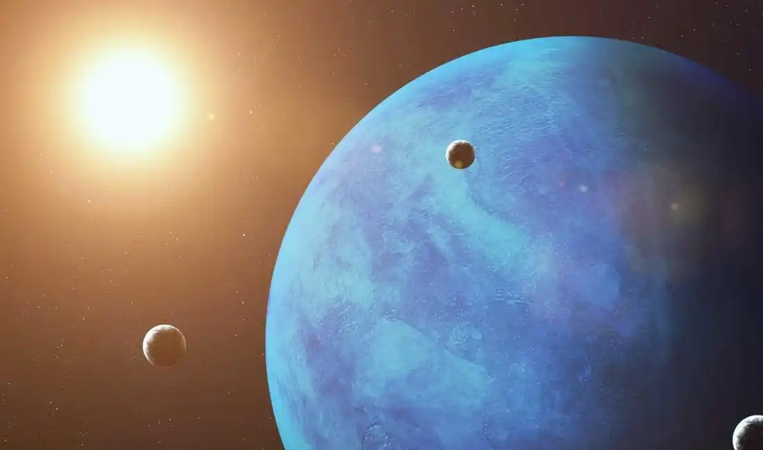 回顾:nasa公布海王星真实影像,由于大气压不同,随时可下"钻石雨"!