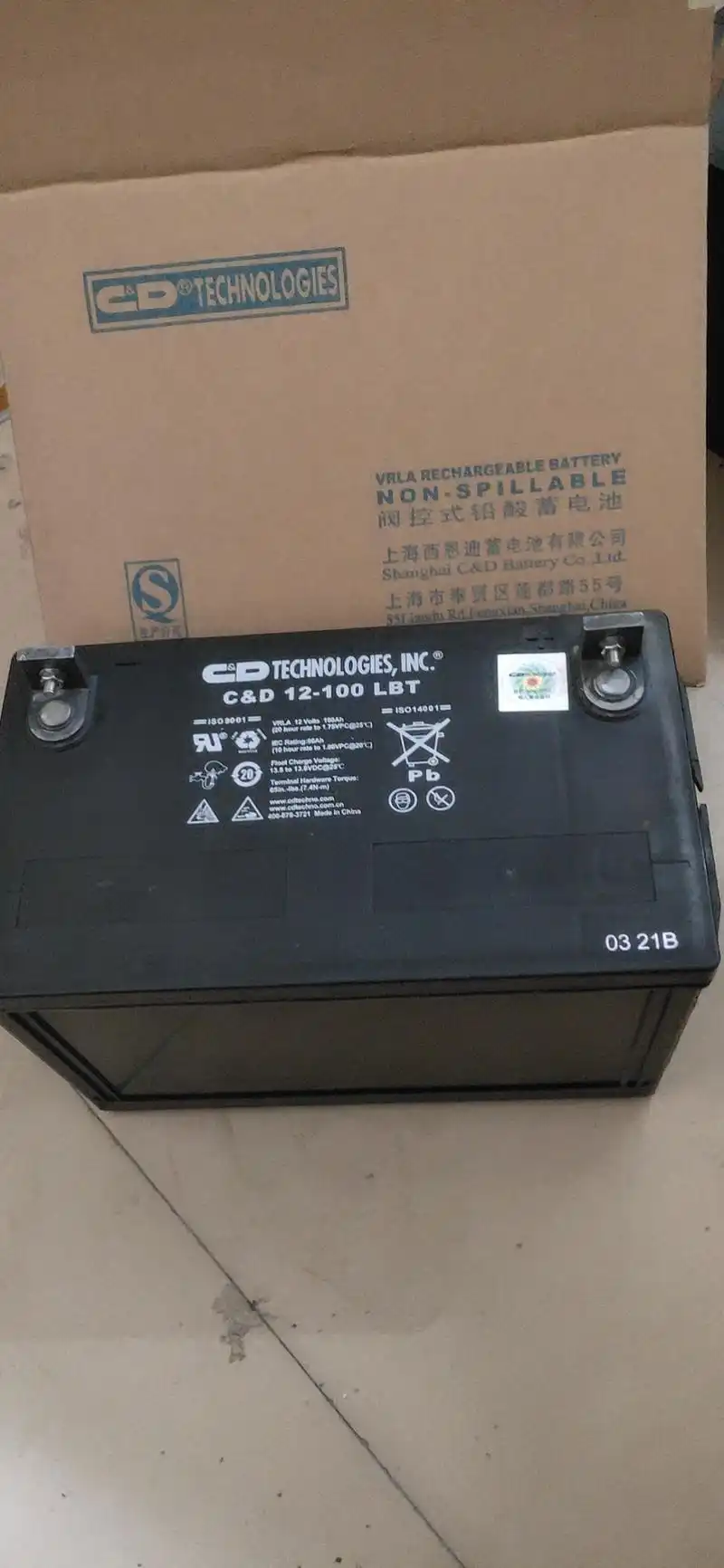 山东大力神西恩迪蓄电池c-d12-100lbt 12v100ah应急照明专用蓄电池