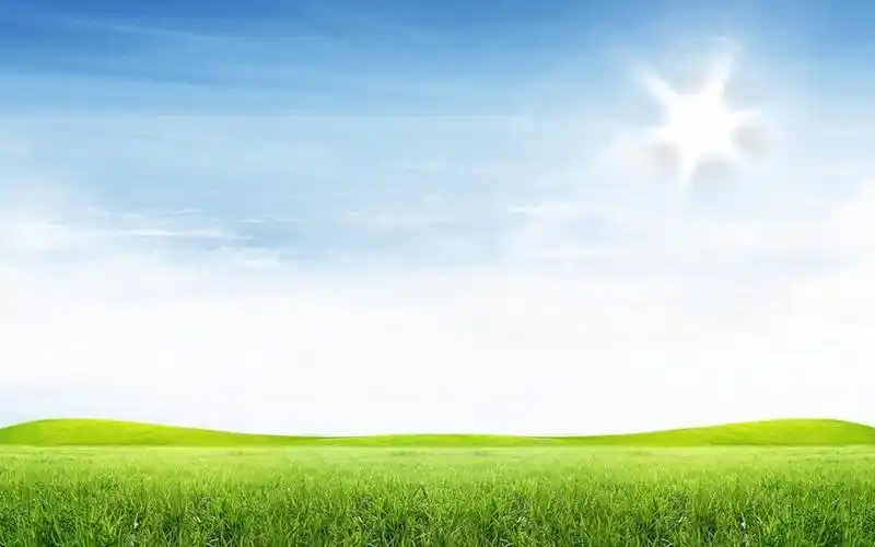 蓝天白云唯美风景1440x900分辨率查看