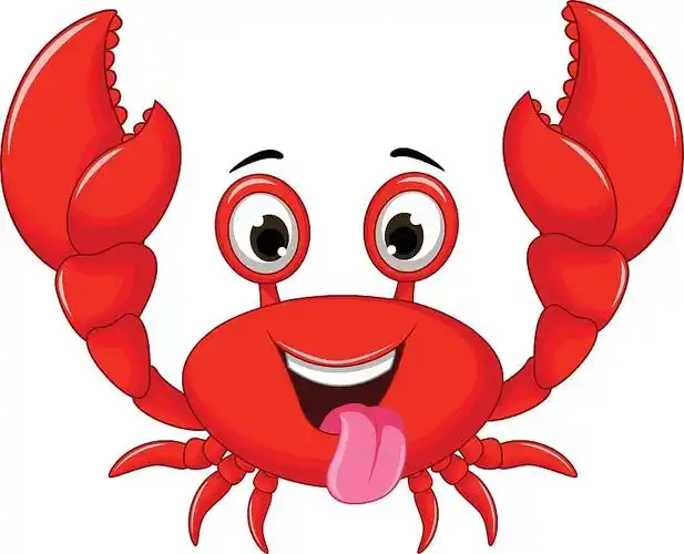 有趣的卡通螃蟹为您设计图片素材