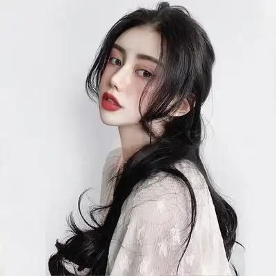 网红八字刘海假发女隐形无痕中分法式流海女自然发际线贴假发片