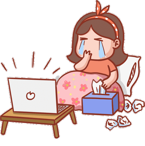 女生哭泣表情包