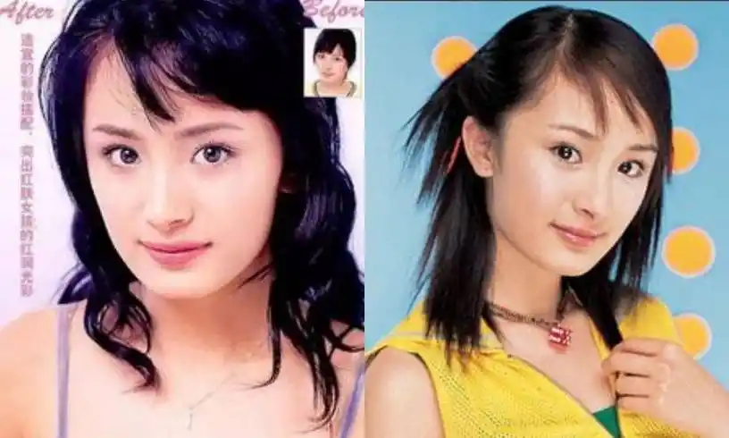 杨幂从小美到大旧照!