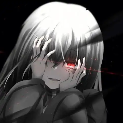 黑暗系女生头像