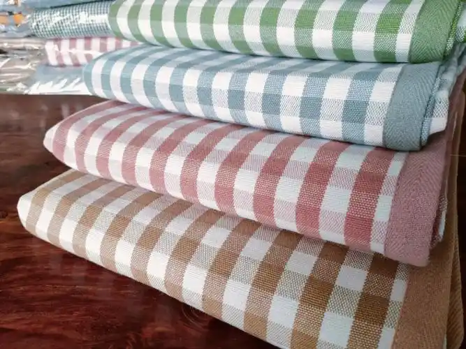 地道山东粗布凉席格子款