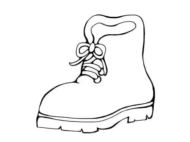 冬天靴子简笔画图片-儿童简笔画大全