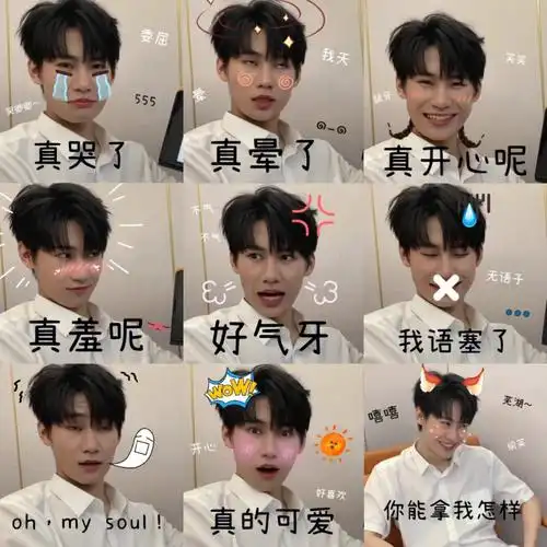 张真源表情包来啦