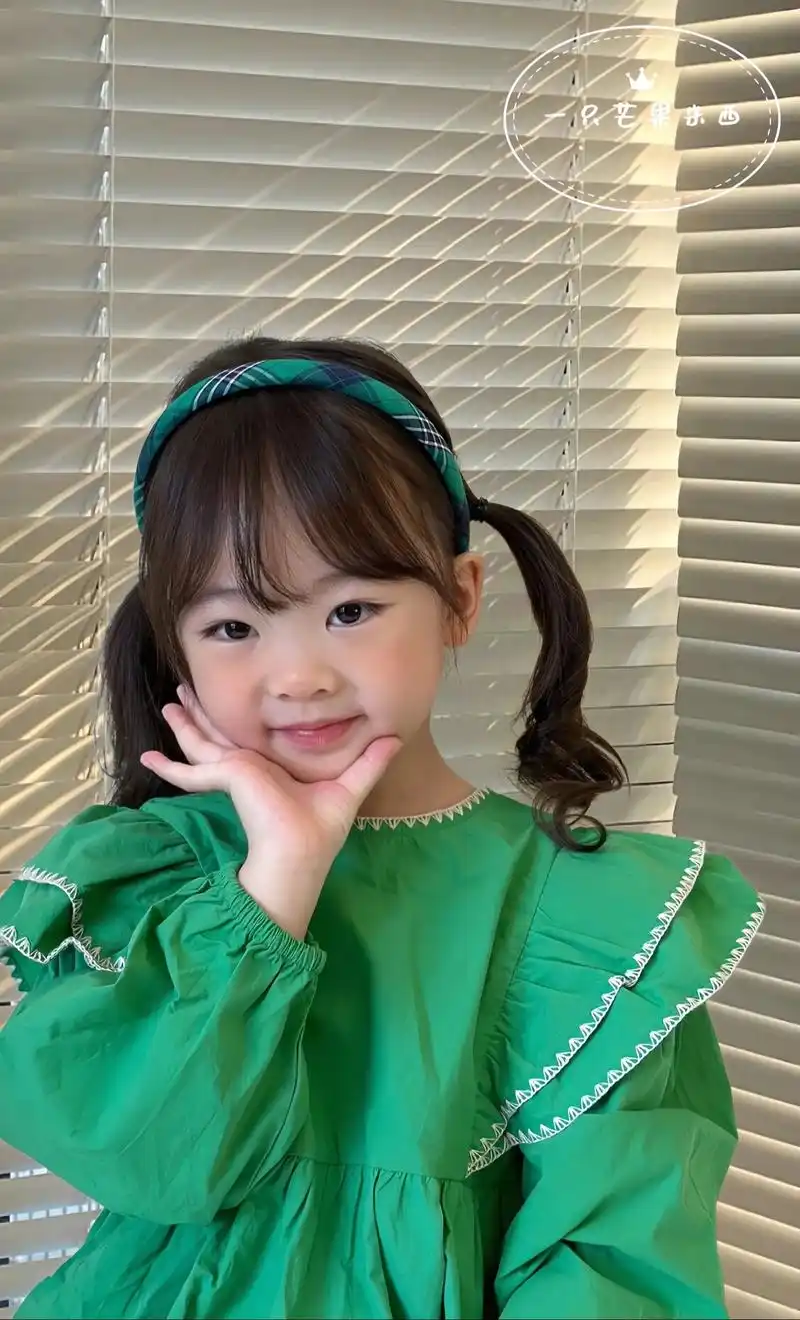 可爱女宝发型分享是被麻麻精致打扮的小孩 哪个女 - 抖音