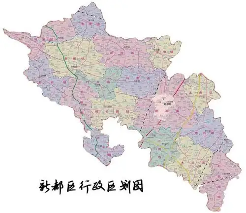 新都有哪些乡镇?