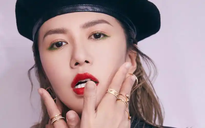 谭维维时尚写真图片桌面壁纸