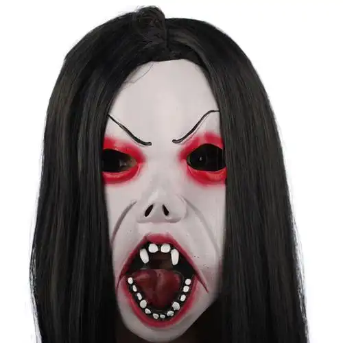 万圣节面具僵尸 恐怖头套鬼吓人男女鬼脸化妆舞会恶魔死神乳胶小丑