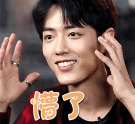 帅气肖战gif表情包_超帅气的肖战