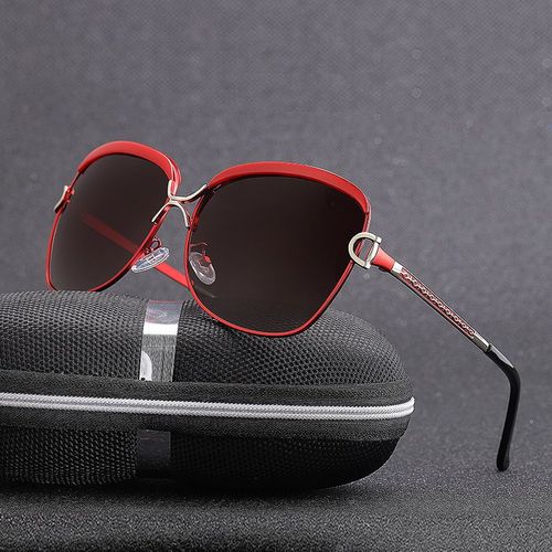 偏光太阳镜女时尚2021新款复古女士太阳镜时尚百搭新潮大框墨镜