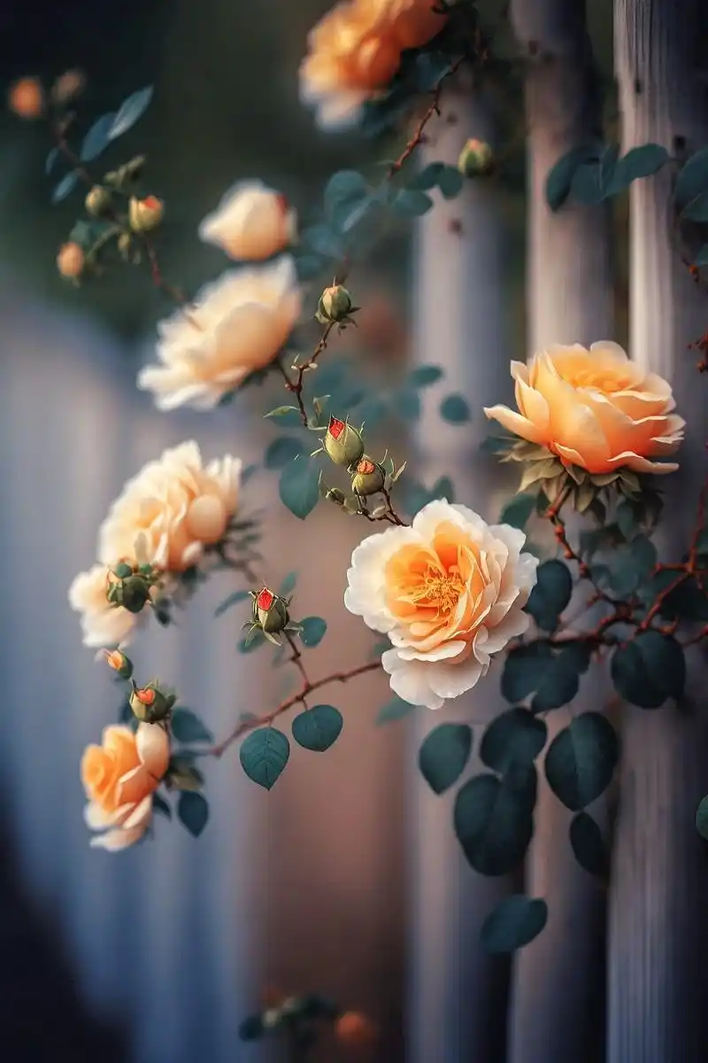 手机壁纸:蔷薇之恋,挡不住的浪漫