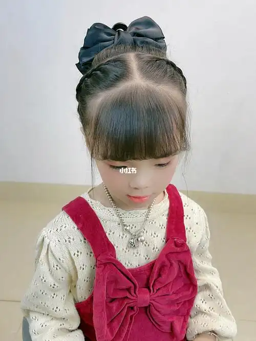 简单洋气的小公主发型真的太好看啦儿童编发编发教程今日发型
