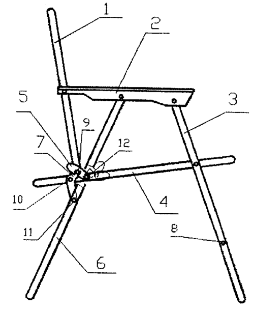 cn2316873y_带止动机构的折叠椅失效