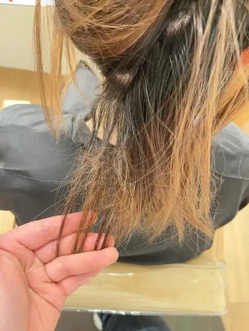 6y15不用漂[耶]一步上色96保护头发[调皮]解决极度受损保护