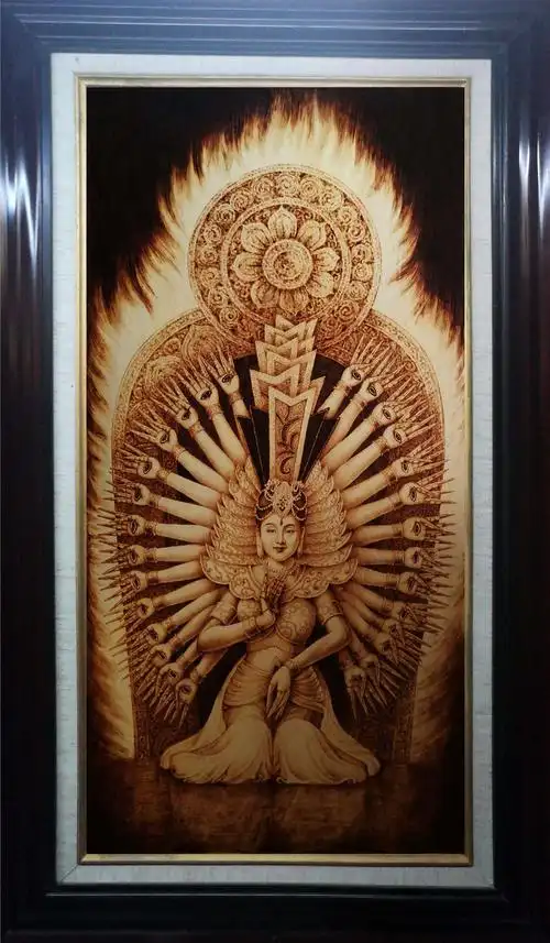 杨立志的平面烙画人物篇(一)