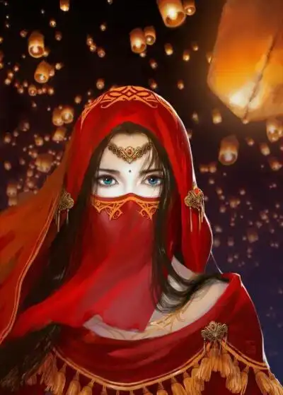 t^t喜欢的抱走,古风 红衣 壁纸 插画 妖孽 美女 剑三