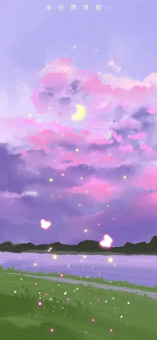 梦幻壁纸/紫色系_手机壁纸_唯美其他手机壁纸_我要个性网