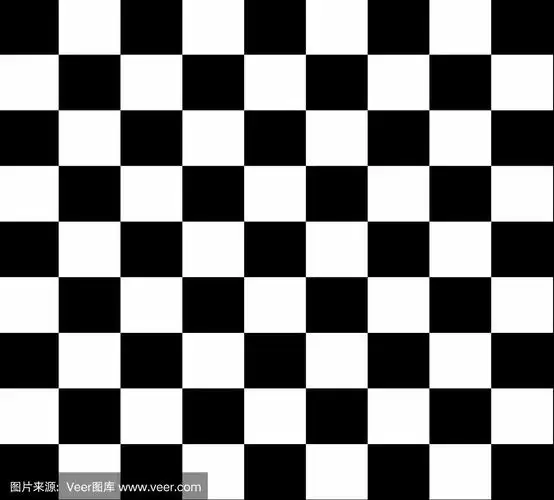 黑白方格图案