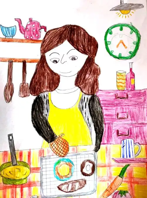 定格最美瞬间,画出最美妈妈——英华小画家礼献母亲节