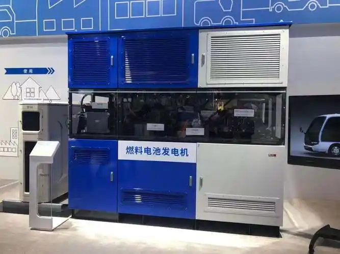 丰田带来氢燃料电池发电机,不仅不排放废气还能净化空气