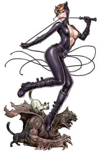 dc正义联盟 蝙蝠侠猫女