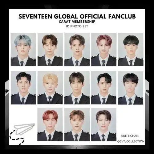 证件照图鉴92尹净汉专辑卡:mini7 专辑卡91权顺荣专辑卡:mini7