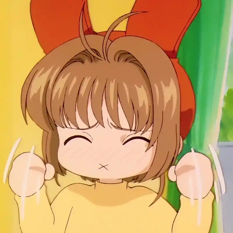 可爱兔耳朵造型小樱头像