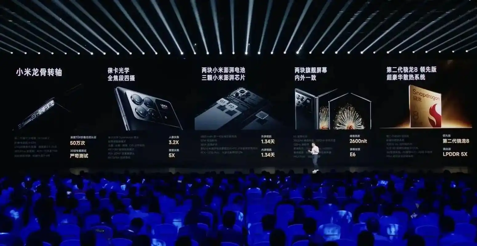 遥遥领先,小米mix fold3发布会的五大亮点太惊喜了,这次友商不服也得