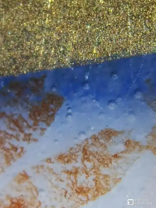 清三代官窑粉彩瓷器气泡高清图