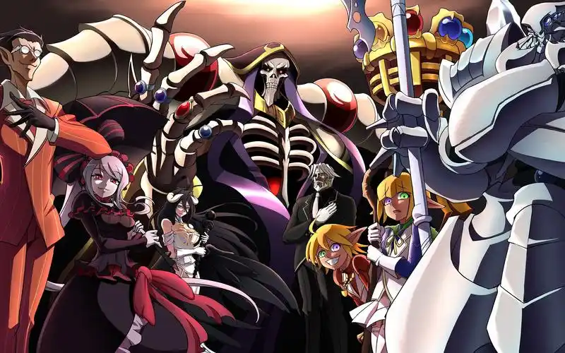 一口气看完《不死者之王overlord》第1-3季全!