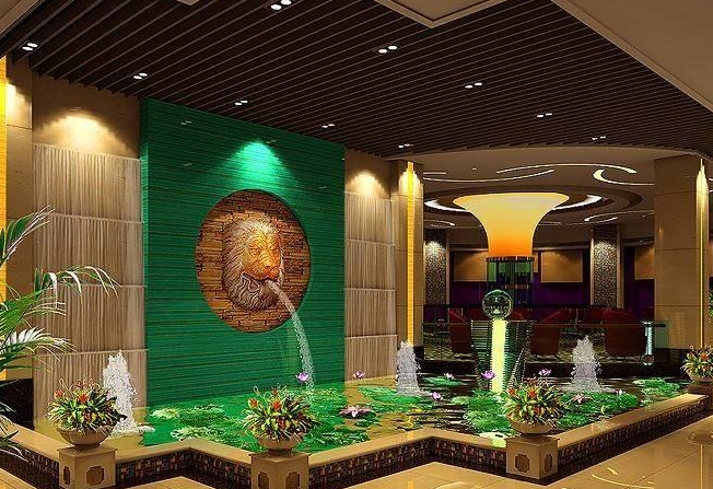 很多人只知道酒店大堂,私人会所等室内会打造一些水景水系,却不知道
