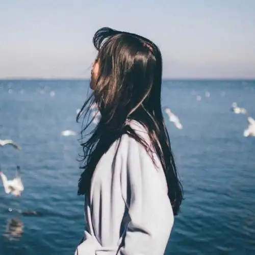 女生唯美侧影头像,速求!