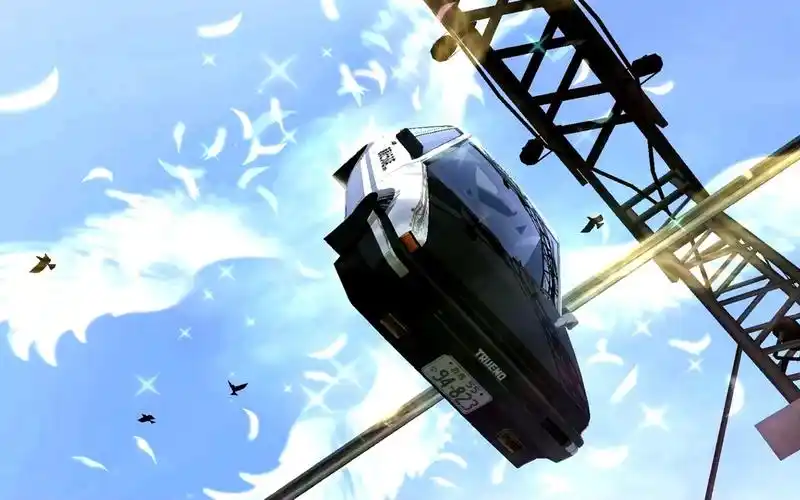 pcd8头文字d8蹲起嘲讽式跑法秋明下ae86