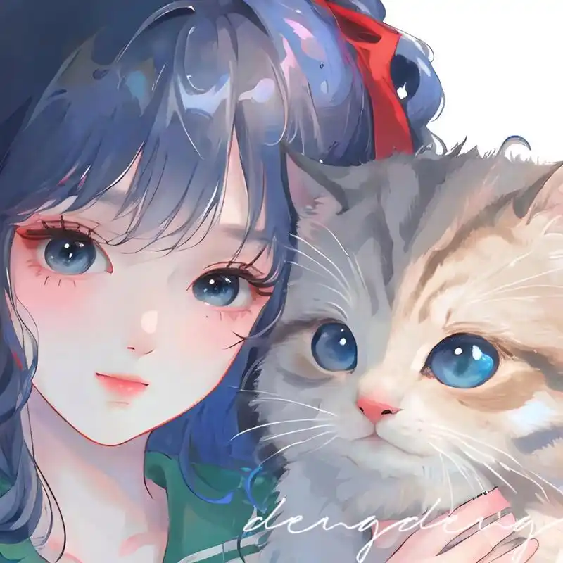 甜美可爱女生头像|日系简约风