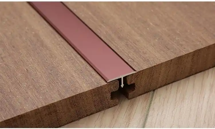 t字平扣铝合金实木复合强化地板收边条金属瓷砖门压条包边条过桥