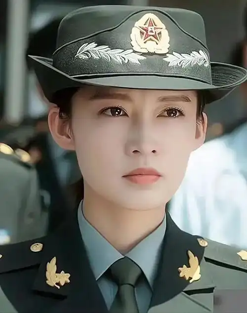 李沁穿上警服美照漂亮吗