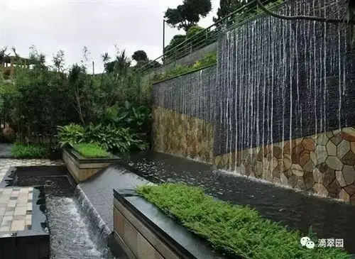 与水幕墙的一场邂逅!