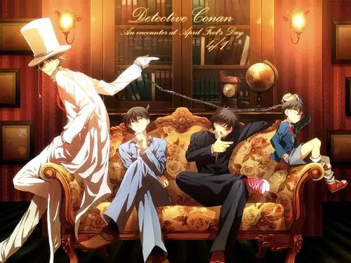 柯南vs基德壁纸图片
