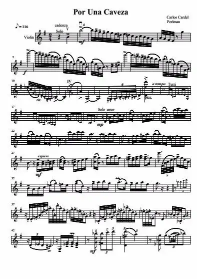 求小提琴《一步之遥》帕尔曼独奏版本的谱子