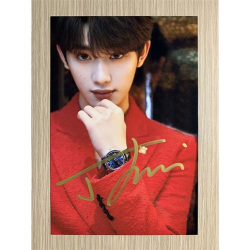 冲冠时代少年团丁程鑫亲笔签名照片新款热门定妆照24款6 款式1