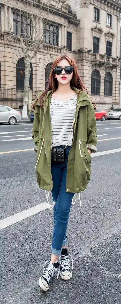 时尚高调的街拍人像拍照技巧,全身照站姿方法,教你摆出好身材