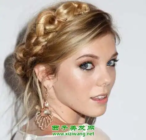 希腊,女神辫发型