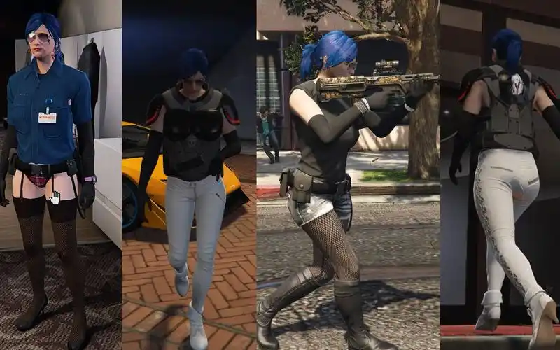 【gta5】喜欢长手套?不止可以搭配连衣裙!进来学搭配!