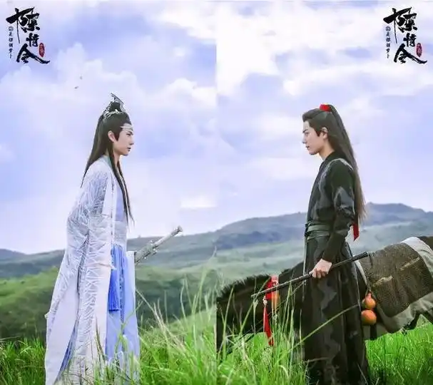 陈情令肖战王一博最喜欢的几张图